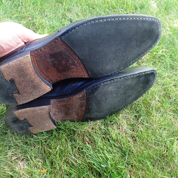 Browns -Handmade Italian Black Leather Shoes - Picture 2 of 15